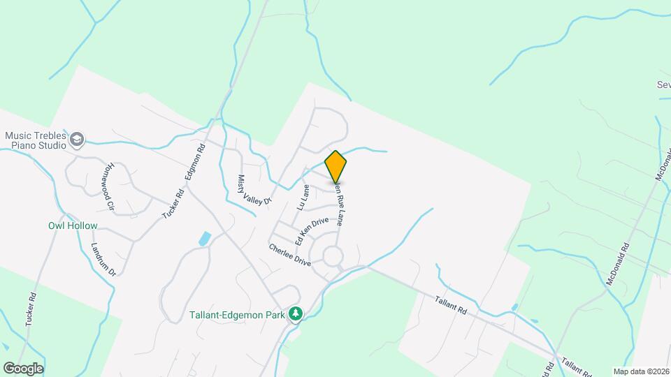 8805 Jen Rue Lane Map and Location Details