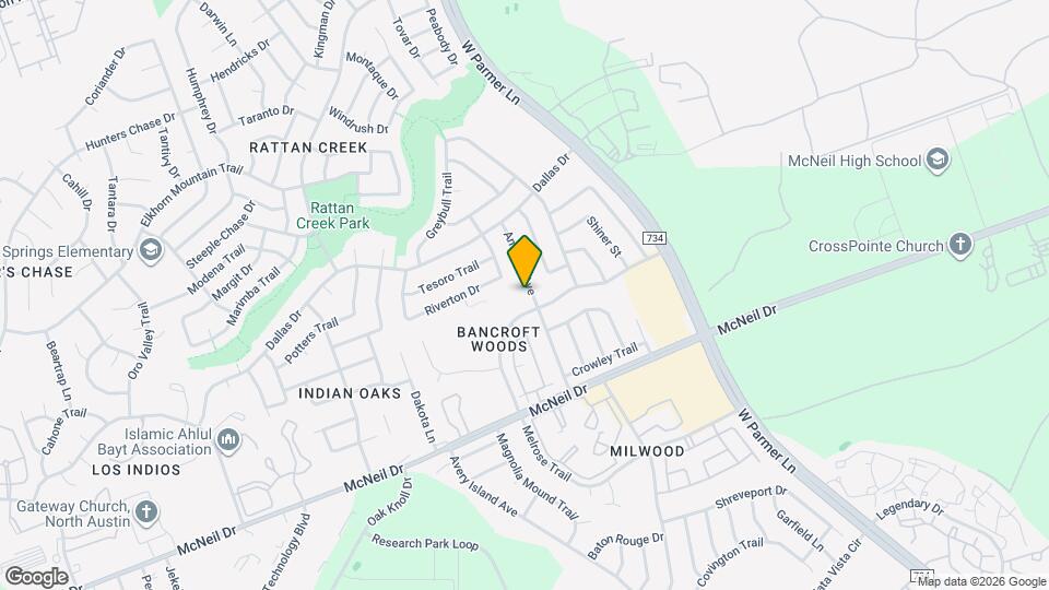 13116 Amarillo Ave Map and Location Details