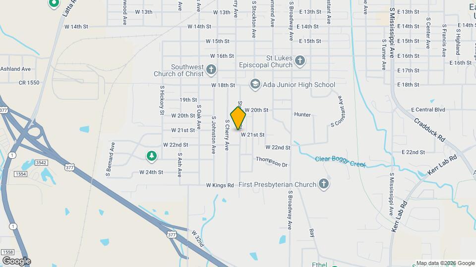 1031 S Stockton Ave Map and Location Details