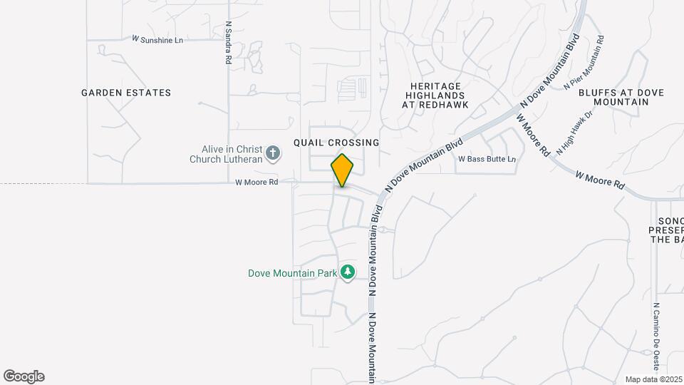 5484 W Dove of Peace Dr Map and Location Details