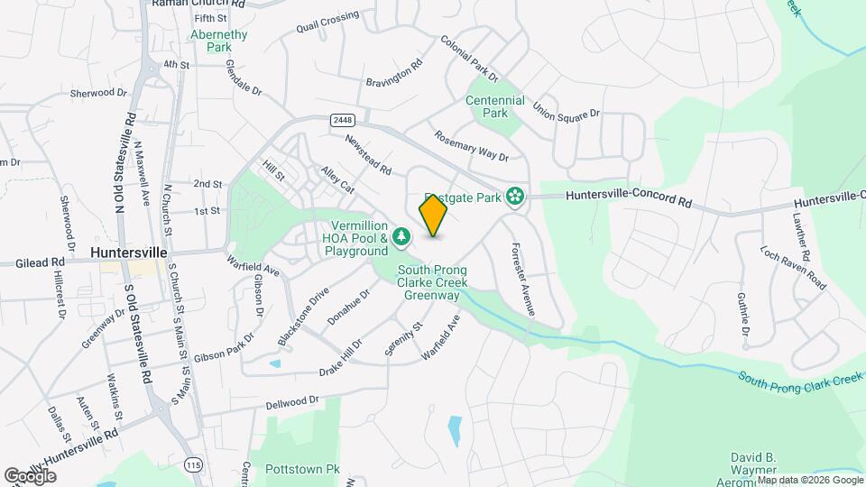 12513 Levins Hall Rd Mapa y Detalles de la Ubicación