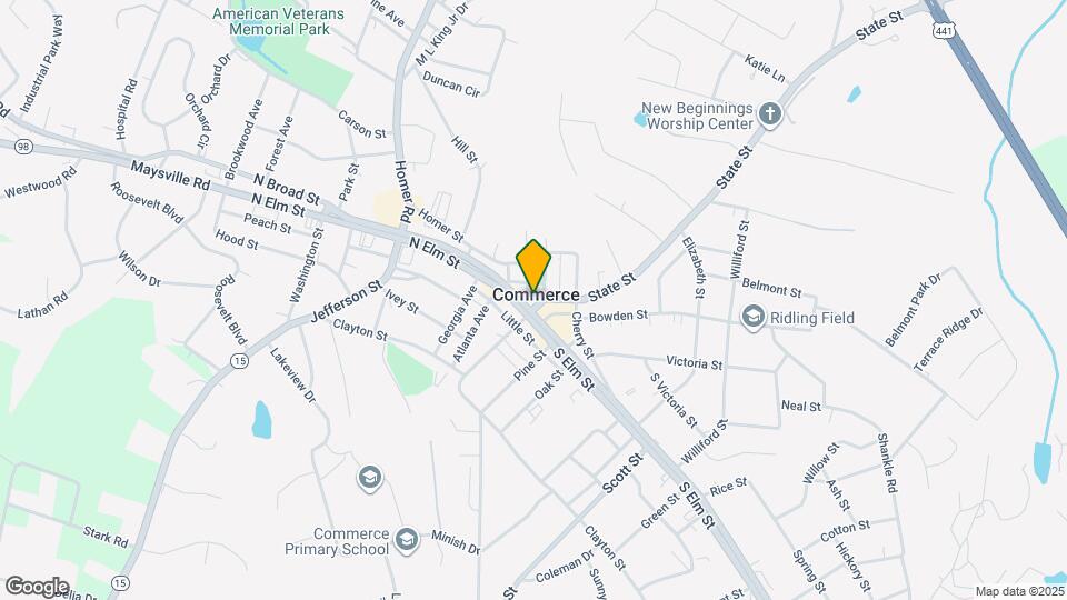 1736 N Broad St Map and Location Details