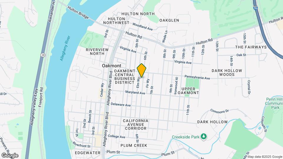651 6th St, Unit 1 Map and Location Details