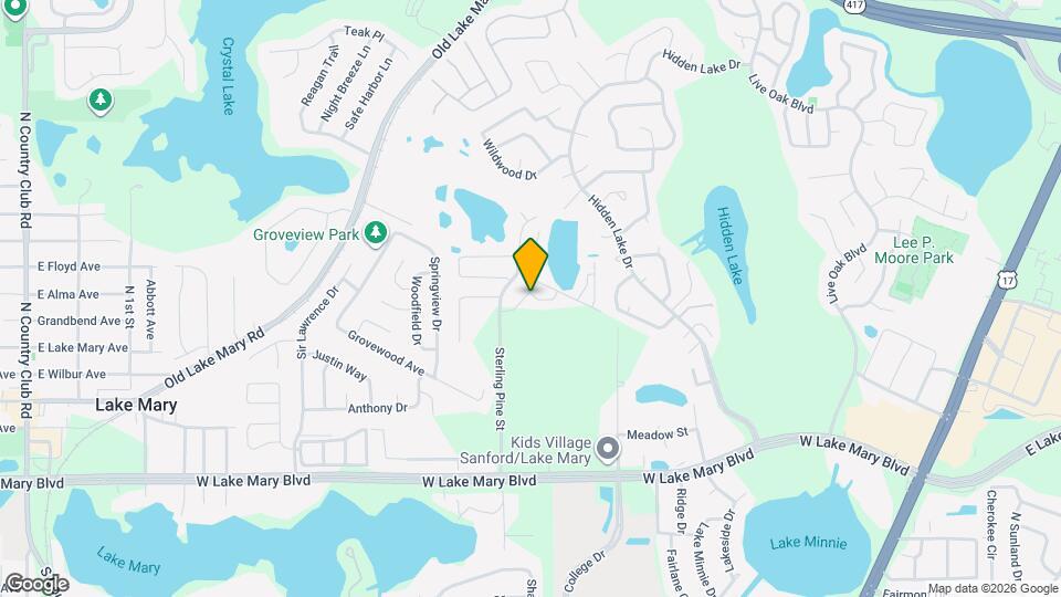 1041 Laurel Ridge Ln Map and Location Details