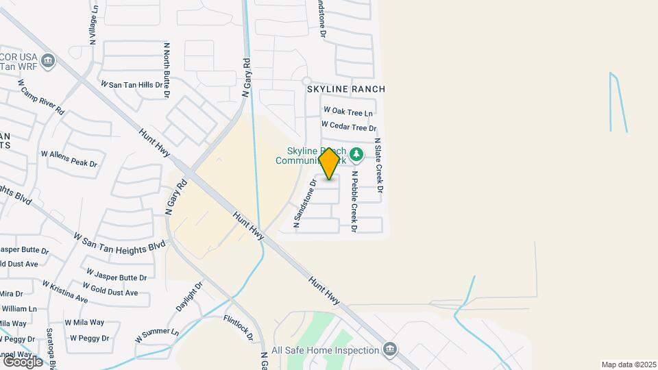 928 W Desert Canyon Dr Map and Location Details