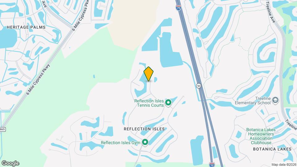 10960 Cherry Laurel Dr Map and Location Details