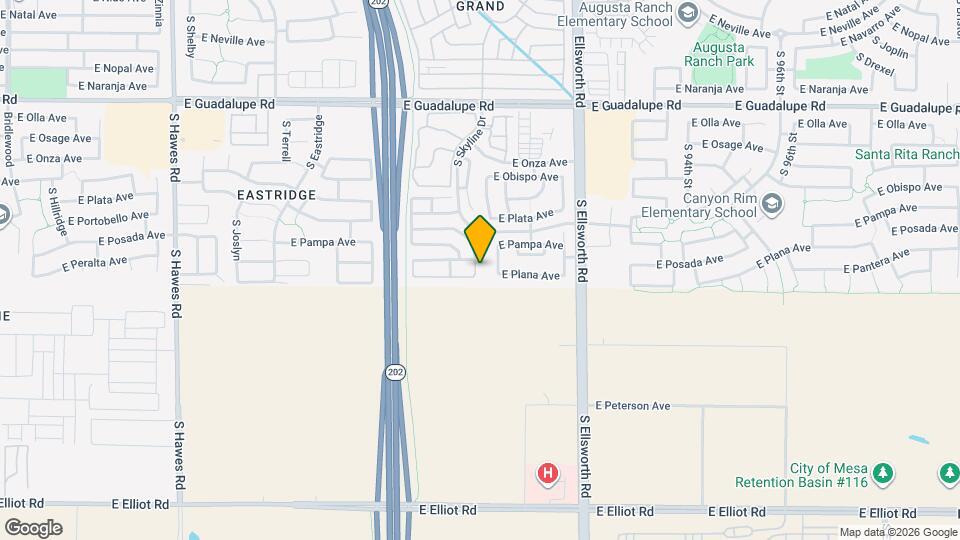 3121 S Mandy Map and Location Details