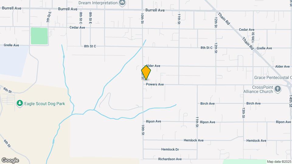 1003 Powers Ave Map and Location Details