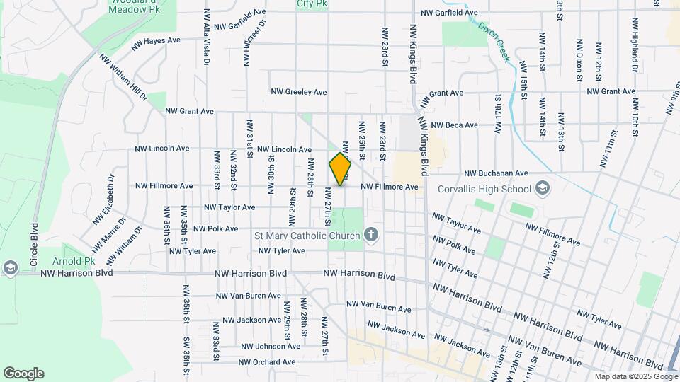 2600 NW Fillmore Ave Map and Location Details