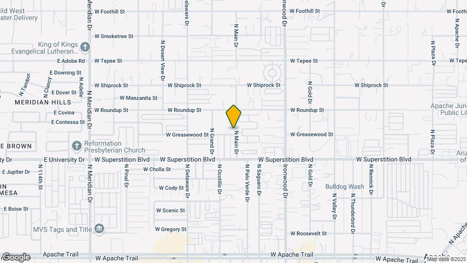 1022 N Main Dr Map and Location Details