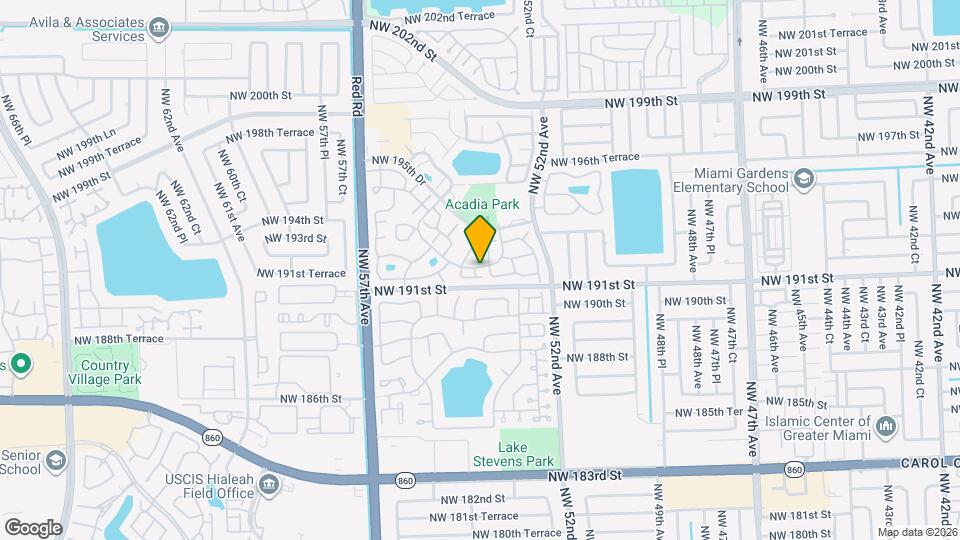 19203 NW 53rd Cir Pl Map and Location Details