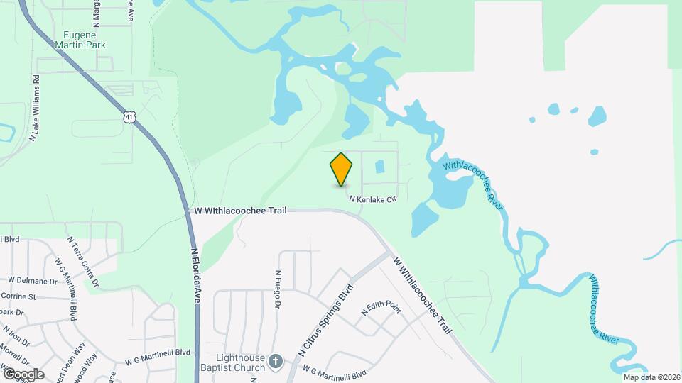 11581 N Kenlake Cir Map and Location Details