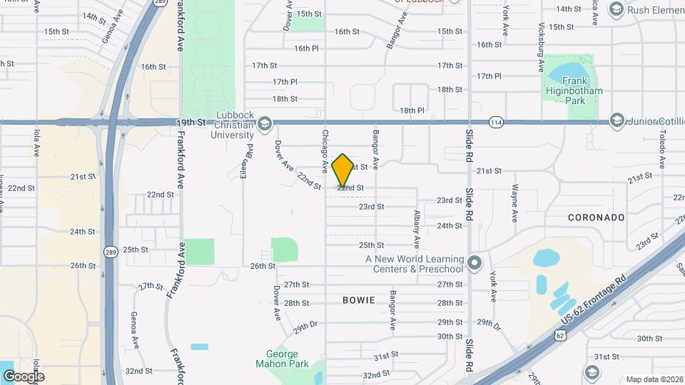 5419 22nd St Map and Location Details