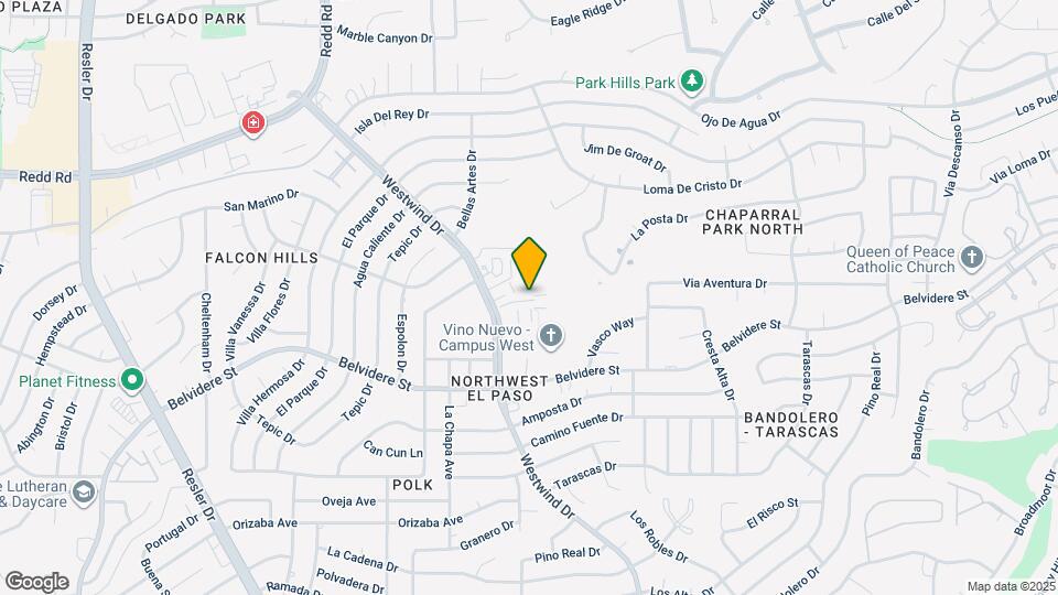 6692 Boulder Canyon Ln Map and Location Details