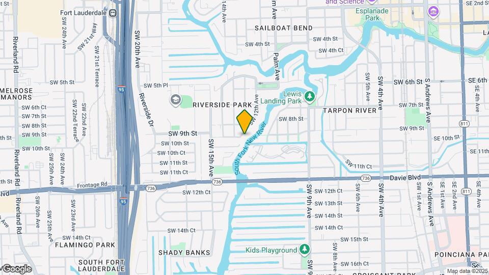 820 SW 12th Ave Map and Location Details