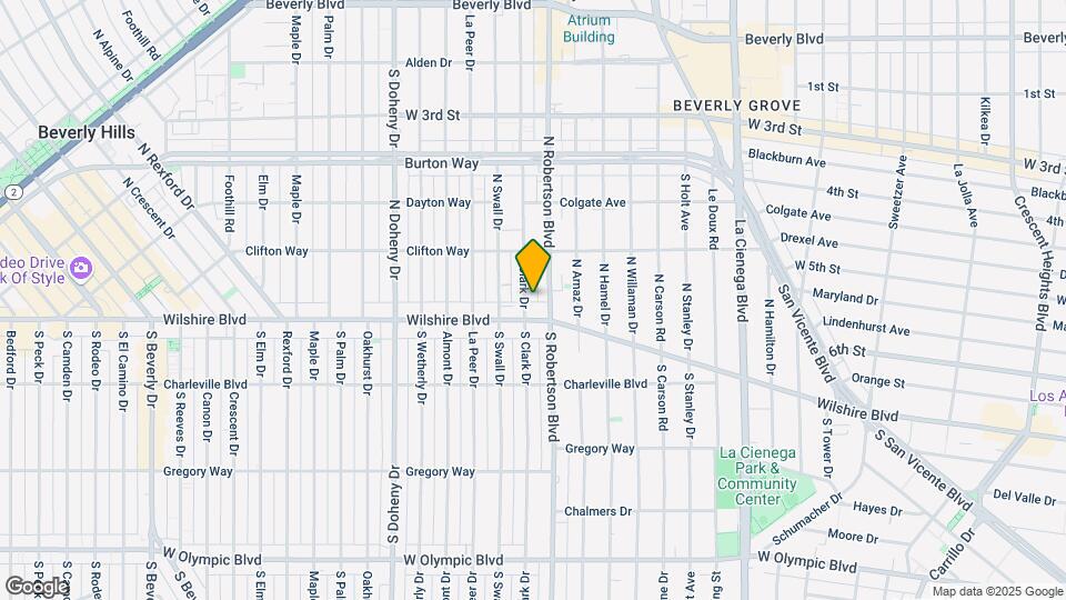 114 N Clark Dr Mapa y Detalles de la Ubicación
