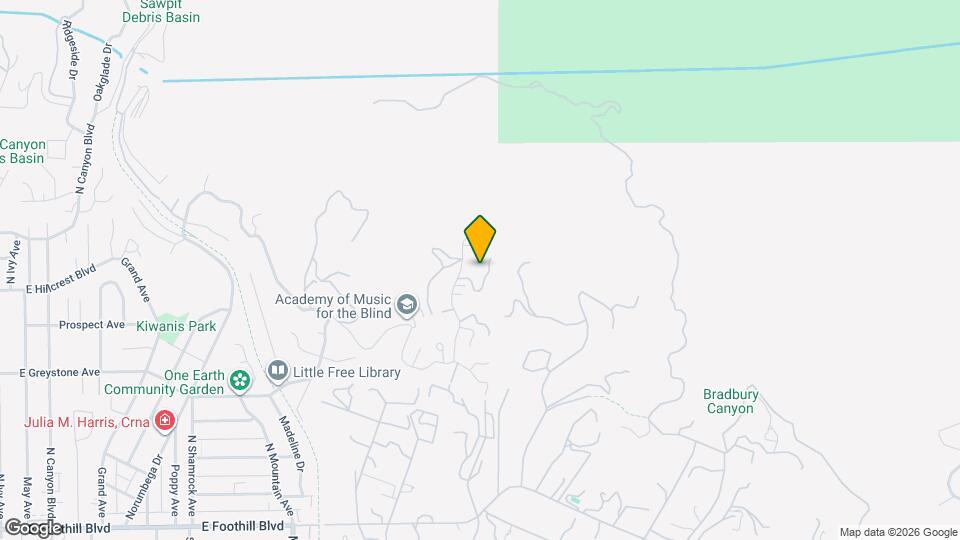 1070 Norumbega Dr Map and Location Details