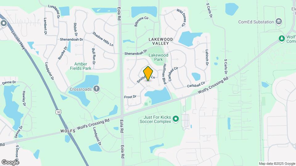 2588 Dickens Ct Map and Location Details