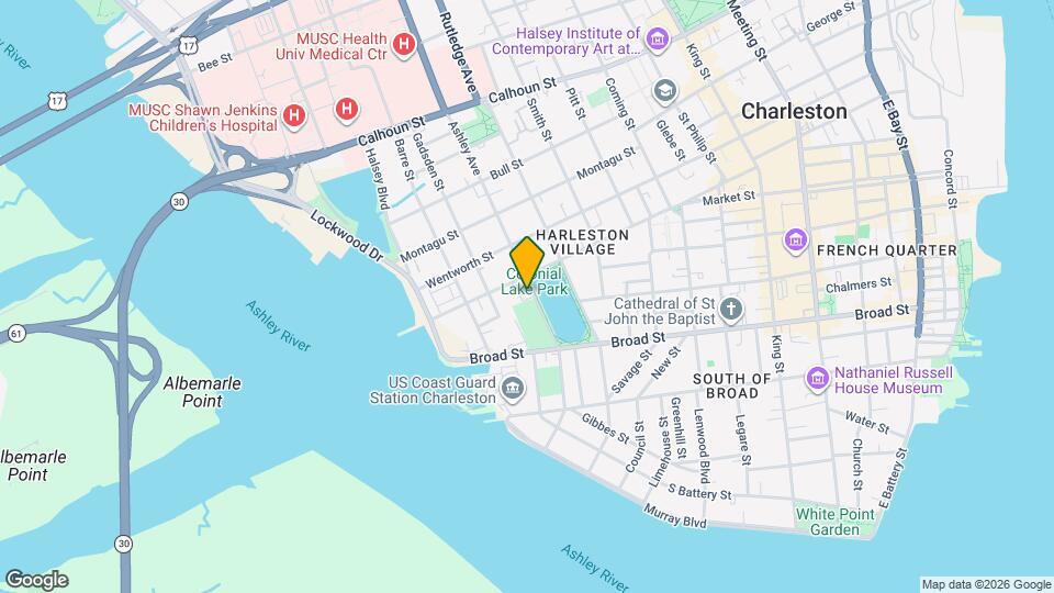 47 Ashley Ave Map and Location Details