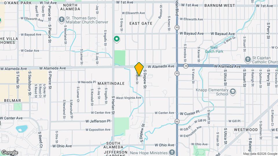 375 S Depew St, Unit 118 Mapa y Detalles de la Ubicación