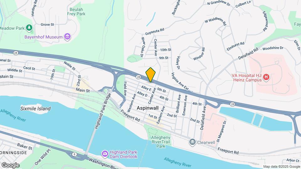 131 5th St, Unit 2 Map and Location Details