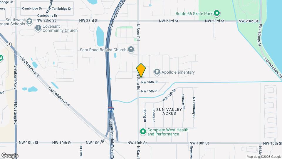 10544 NW 17th St Map and Location Details