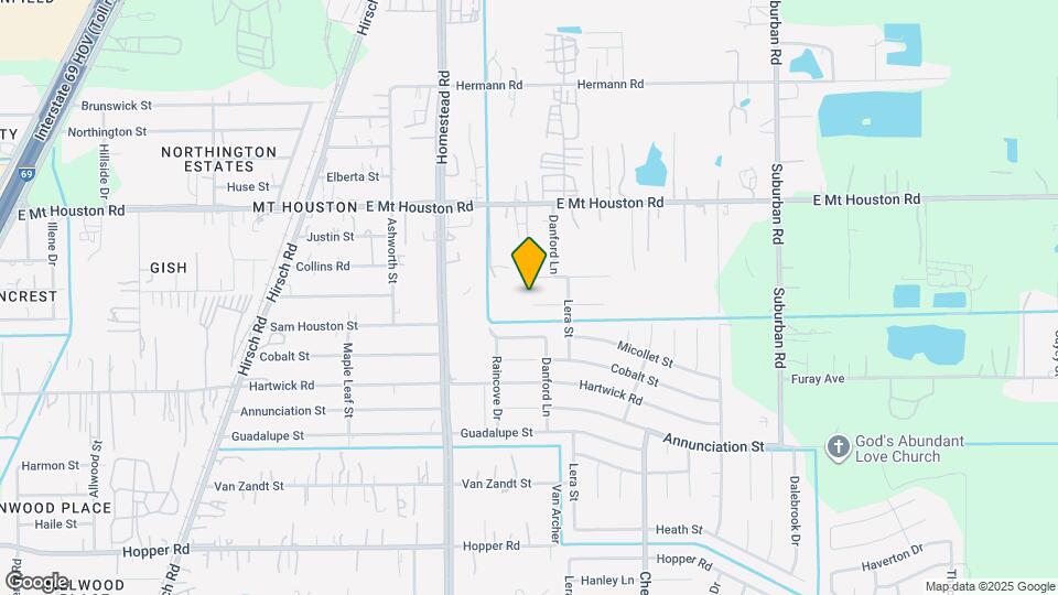 6203 Gaston Map and Location Details