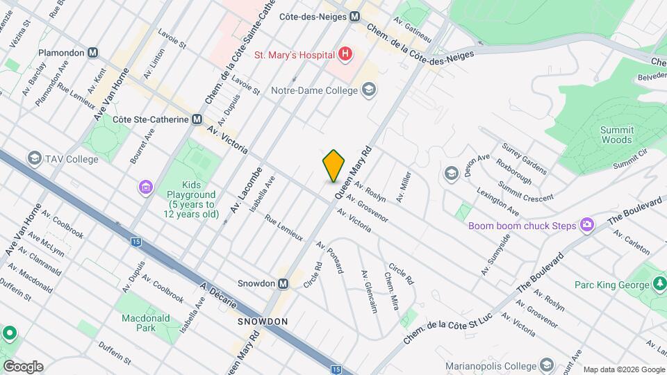 4715 Chem. Queen Mary Map and Location Details