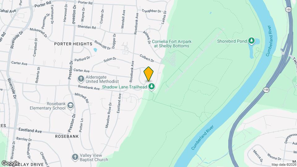 829 Rose Park Dr Map and Location Details