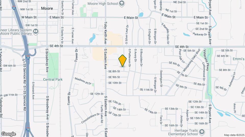 809 S Silver Leaf Dr Map and Location Details