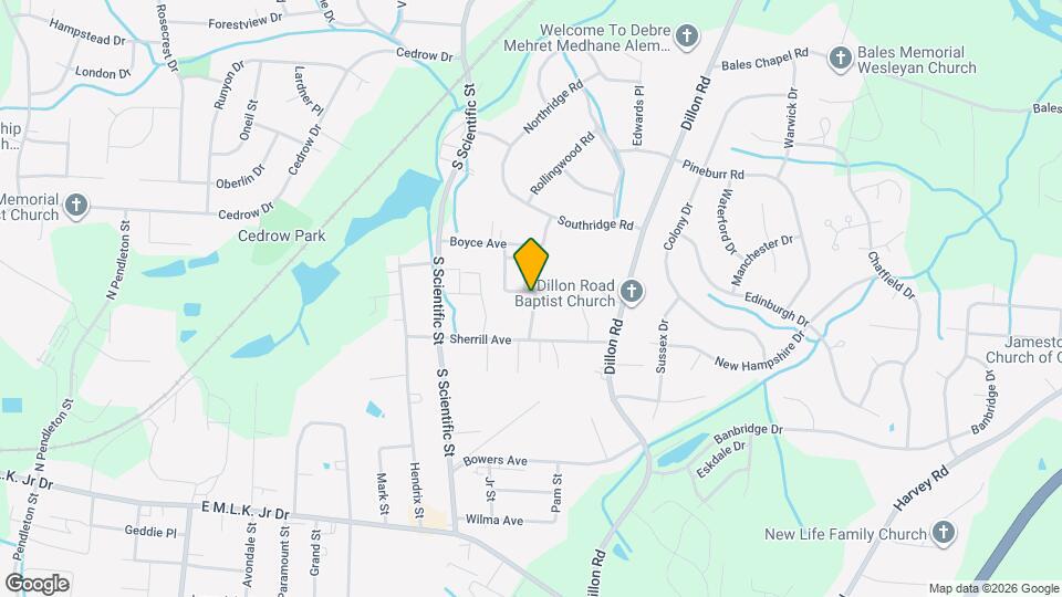 3214 Westbury Dr Map and Location Details