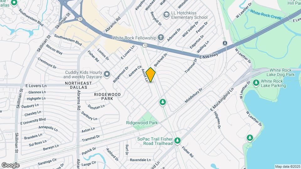 6711 Ascot Ln Map and Location Details