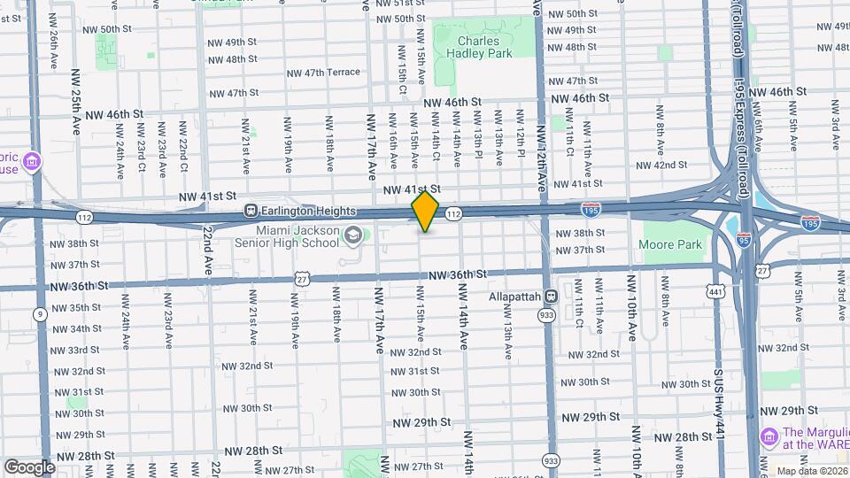 1490 NW 38th St Map and Location Details