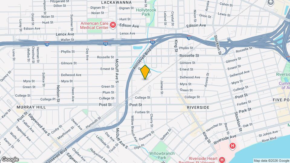 2844 Myra St Mapa y Detalles de la Ubicación