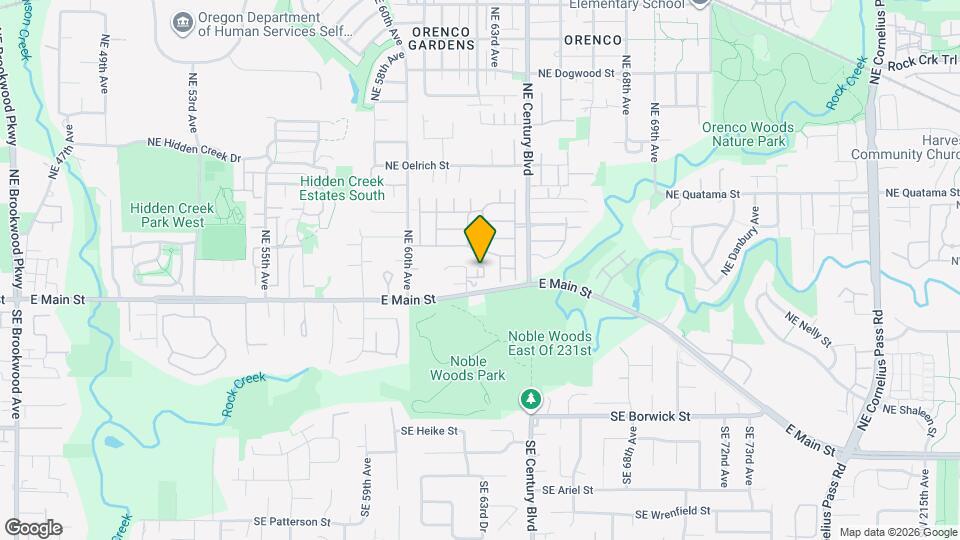 132 NE 63rd Ave Map and Location Details