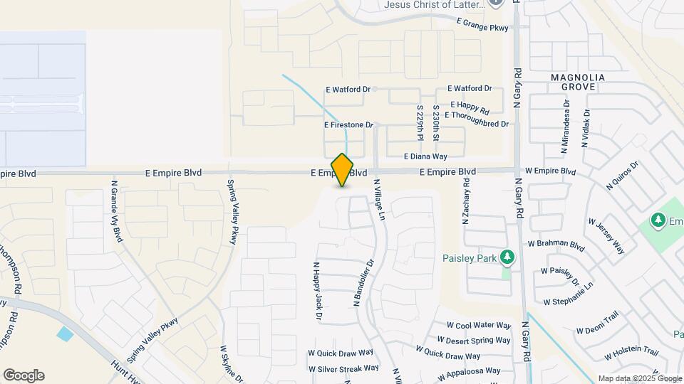 2420 W Chinook Dr Map and Location Details