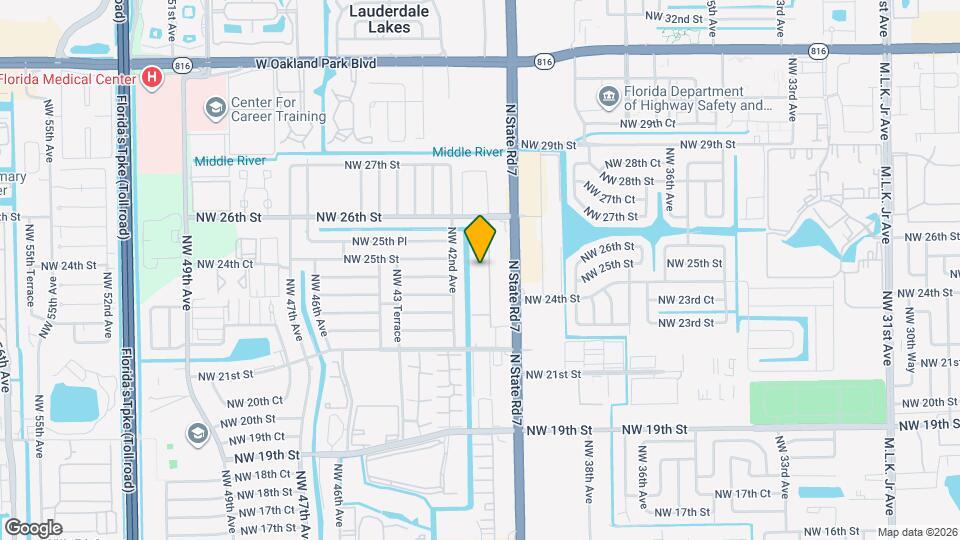 2451 NW 41st Ave, Unit 307 Map and Location Details