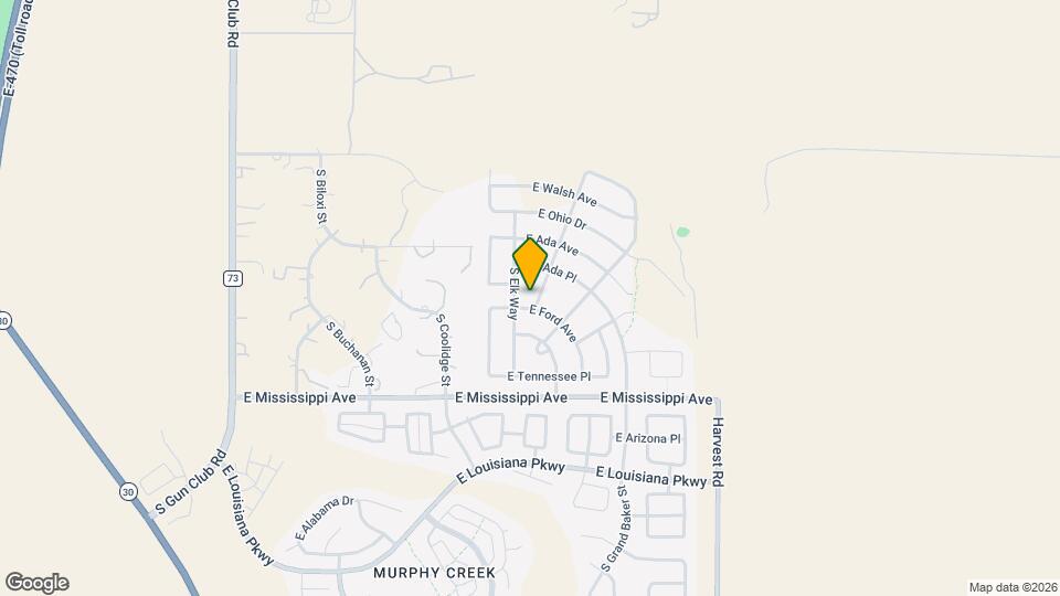 933 S Eaton Park Way Map and Location Details