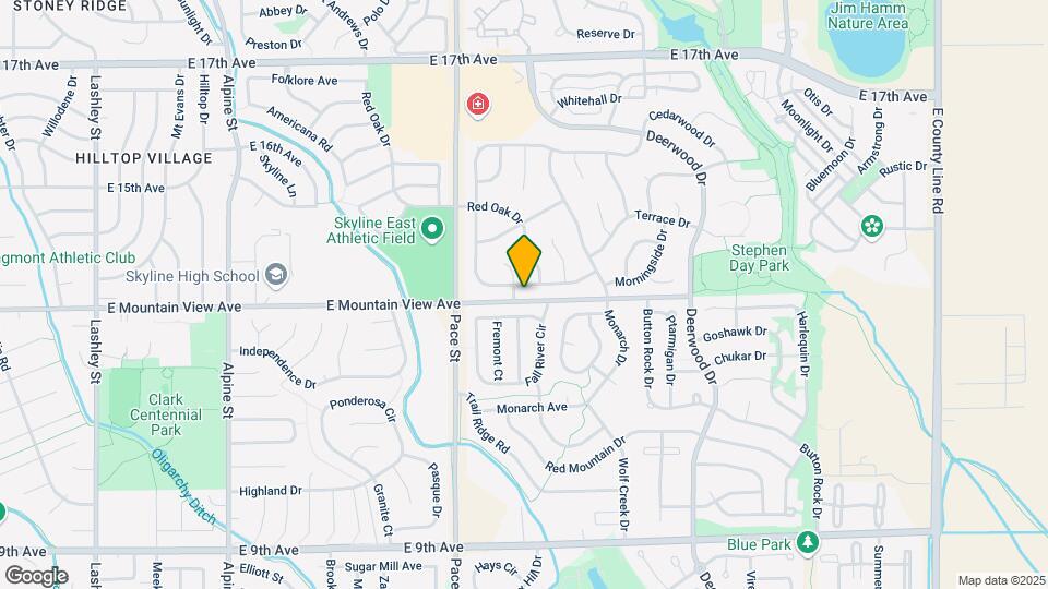 1247 Cedarwood Dr Map and Location Details
