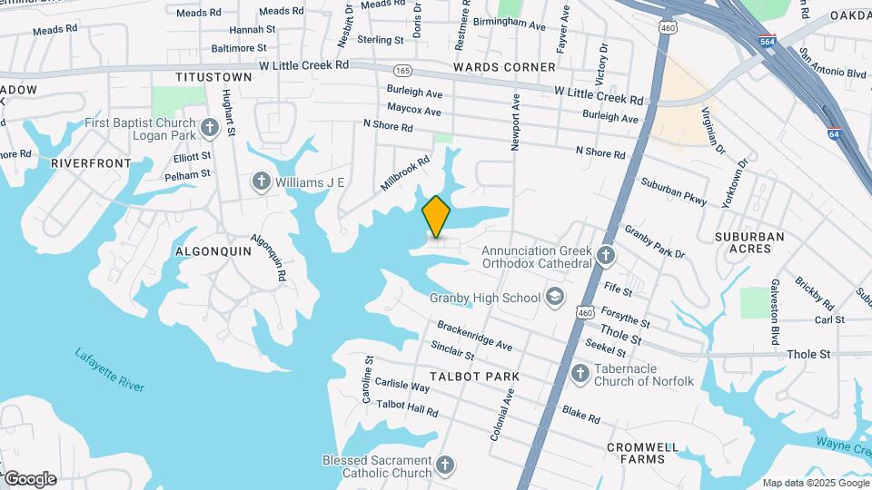 549 Westport St Map and Location Details