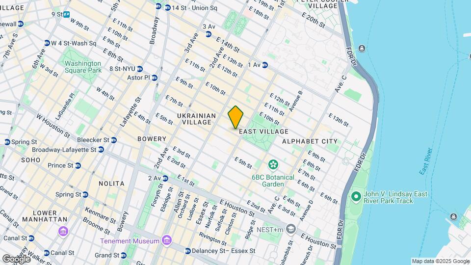 127 E 7th St-Unit -4C Map and Location Details