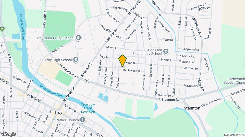 507 Maplewood Dr, Unit Unit A6 Map and Location Details