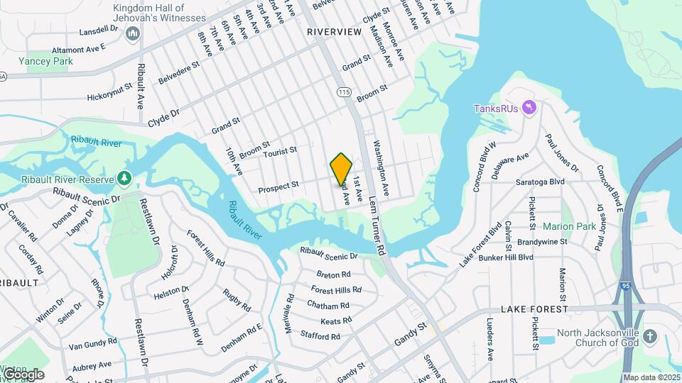 8642 2nd Ave Map and Location Details