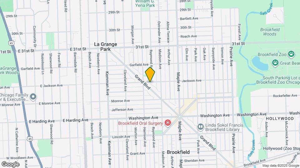 9329 Jackson Ave Map and Location Details