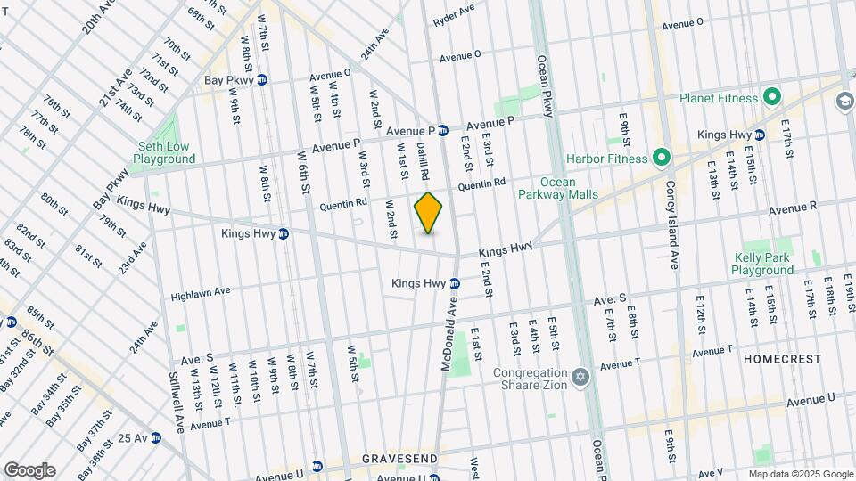 1774 Dahill Rd Map and Location Details
