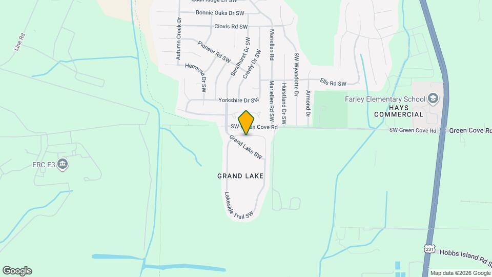 15223 Lakeside Trail SW Map and Location Details