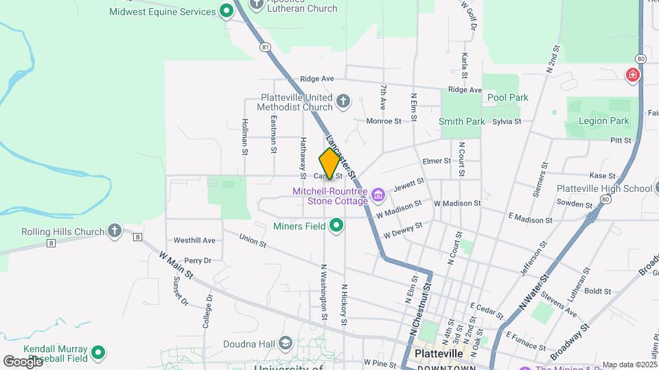 755 N Washington St Map and Location Details