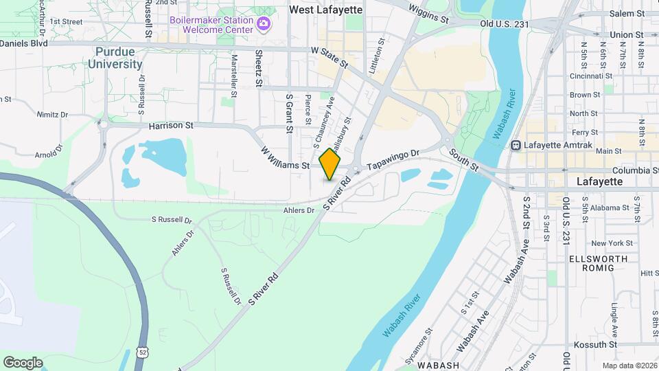 439 S River Rd Map and Location Details