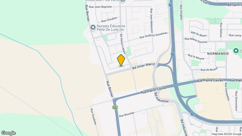 132 Joseph-Charles-Coallier Rue Map and Location Details