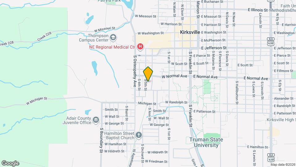 801 S Fifth St Mapa y Detalles de la Ubicación